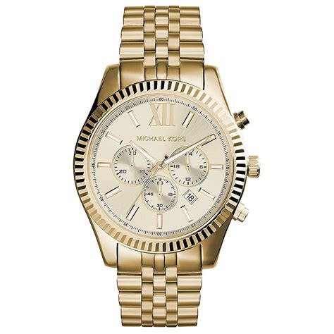 michael kors lexington 2 watch|Michael Kors chronograph gold.